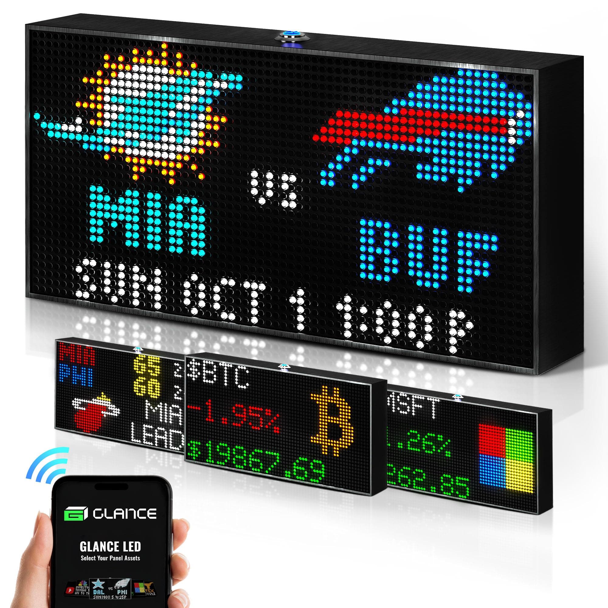 Glance LED Sports Ticker